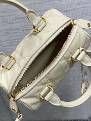 Dior Groove 20 Bag Dusty Ivory Macrocannage Color Calfskin - 2