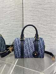 Dior Groove 20 Bag Blue Denim Dior Oblique Jacquard - 1