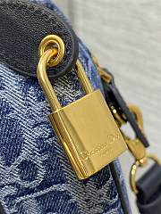 Dior Groove 20 Bag Blue Denim Dior Oblique Jacquard - 5