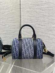 Dior Groove 20 Bag Blue Denim Dior Oblique Jacquard - 3