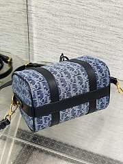 Dior Groove 20 Bag Blue Denim Dior Oblique Jacquard - 2