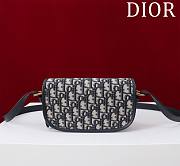 Dior Bobby East-West Bag Blue Dior Oblique Jacquard - 6