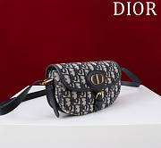 Dior Bobby East-West Bag Blue Dior Oblique Jacquard - 5