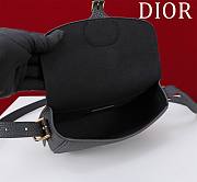 Dior Bobby East-West Bag Black Grained Calfskin - 4