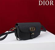 Dior Bobby East-West Bag Black Grained Calfskin - 3