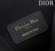 Dior Bobby East-West Bag Black Grained Calfskin - 2