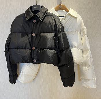 Louis Vuitton Monogram Jacket In Black/White Color