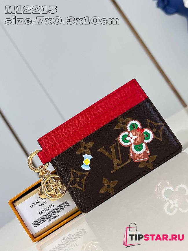 Louis Vuitton Charms Card Holder Exclusive Prelaunch M12215 - 1