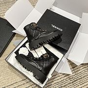 Chanel Women Boots In Black Color - 6