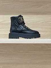 Chanel Women Boots In Black Color - 5