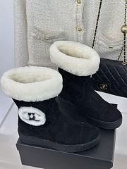 Chanel Women Boots Black Color - 1