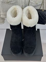 Chanel Women Boots Black Color - 2