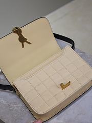 Ysl Solferino Small Satchel In Box Beige Color - 5