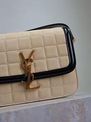 Ysl Solferino Small Satchel In Box Beige Color - 3