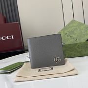 Gucci GG Marmont Wallet In Gray - 1