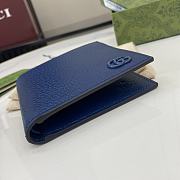 Gucci GG Marmont Wallet In Blue - 6