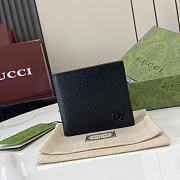 Gucci GG Marmont Wallet In Black Black Hardware - 1