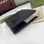 Gucci GG Marmont Wallet In Black Black Hardware - 4