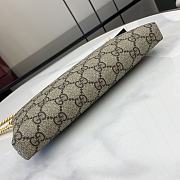 Gucci GG Signature Chain Wallet Bkack Inside - 3