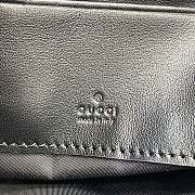 Gucci GG Signature Chain Wallet Bkack Inside - 2