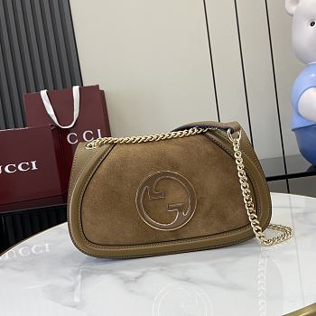 Gucci Blondie small top handle bag in brown