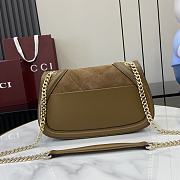 Gucci Blondie small top handle bag in brown - 5