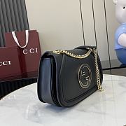 Gucci Blondie small top handle bag in black - 6