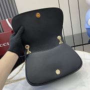 Gucci Blondie small top handle bag in black - 5