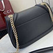 Gucci Blondie small top handle bag in black - 4