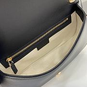 Gucci Blondie small top handle bag in black - 2