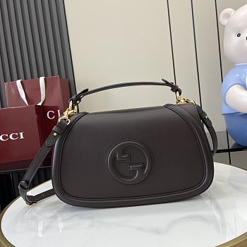 Gucci Blondie small top handle bag in burgundy