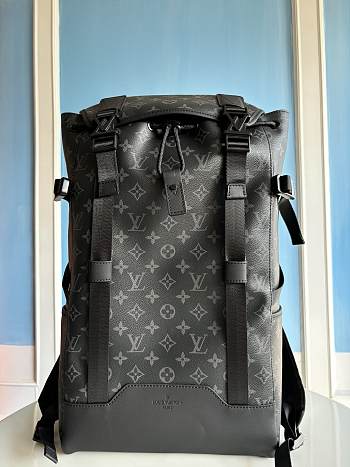 Louis Vuitton Getaway Backpack Monogram Eclipse coated canvas