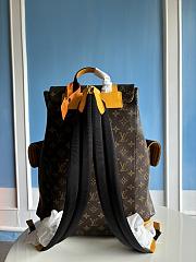 Louis Vuitton Christopher MM Backpack In Yellow - 4