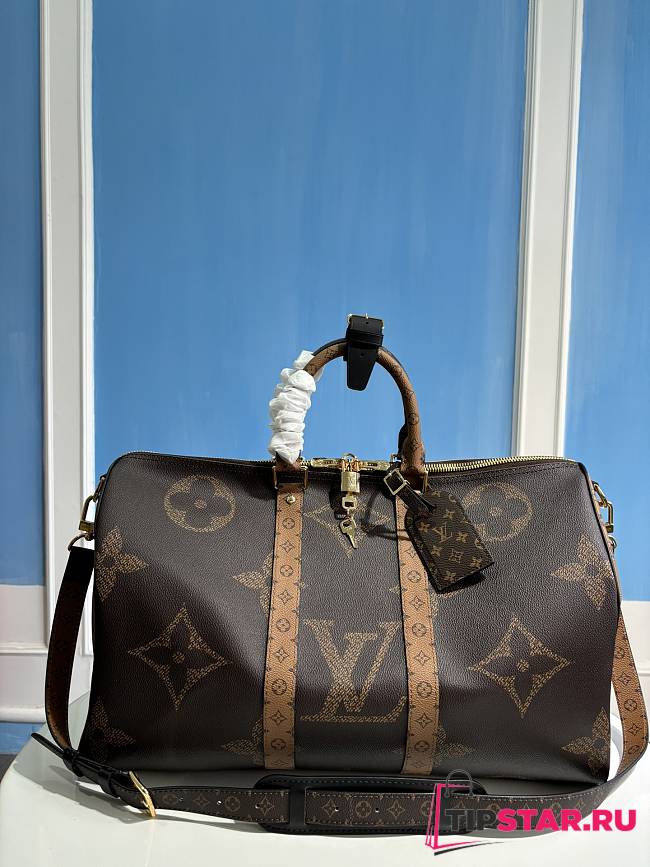 Louis Vuitton Keepall Bandoulière 45 Monogram Giant Canvas - 1