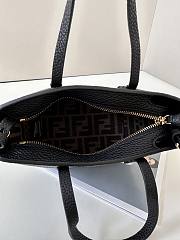 Fendi Mini Roll Bag In Black - 5