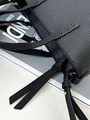 Fendi Mini Roll Bag In Black - 3