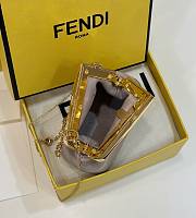 Fendi First Small Leather In Milk Tea Color - 6