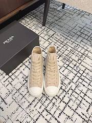 Prada Women Sneaker In Beige Color - 1