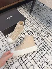 Prada Women Sneaker In Beige Color - 2