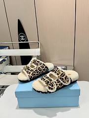 Prada Sandals Comfort Flat In Leopard Color - 1