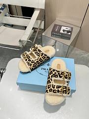 Prada Sandals Comfort Flat In Leopard Color - 6