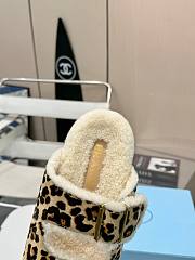 Prada Sandals Comfort Flat In Leopard Color - 5