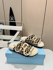 Prada Sandals Comfort Flat In Leopard Color - 3