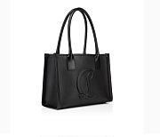 Christian Louboutin By My Side small Tote bag Grained calf leather black - 2