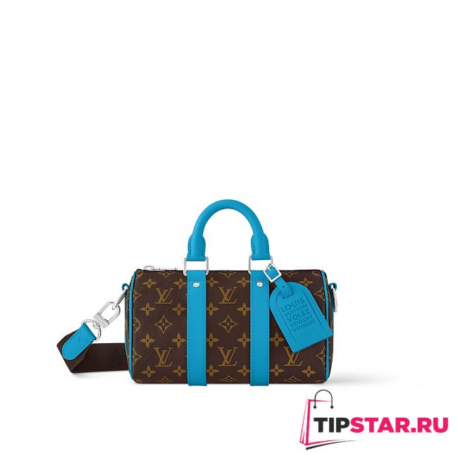 Louis Vuitton Keepall Bandoulière 25 Gaston Blue - 1