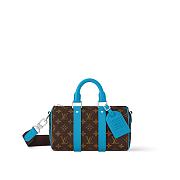 Louis Vuitton Keepall Bandoulière 25 Gaston Blue - 1