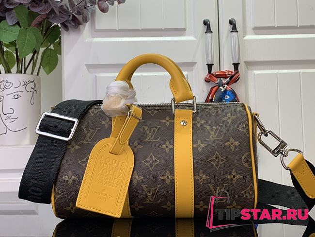 Louis Vuitton Keepall Bandoulière 25 Safran Yellow - 1