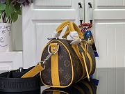 Louis Vuitton Keepall Bandoulière 25 Safran Yellow - 5