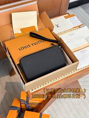 Louis Vuitton Aerogram Long Wallet Black - 5