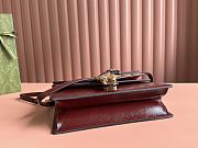 Gucci Dionysus medium top handle bag burgundy - 6